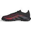 adidas Predator League Turf Football Boots Kids, Scarpe da Calcio, Core Black/Grey Four/Lucid Red, 22 EU