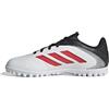 adidas Copa Pure III Club Turf Football Boots Kids, Scarpe da Calcio, Cloud White/Lucid Red/Core Black, 21 EU