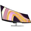Dell UltraSharp U4924DW 49 Dual Quad HD (DQHD) Curved Screen Edge WLED LCD Monitor - 32:9, Black