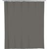 Wenko Uni Mouse - Tenda da doccia impermeabile, facile da pulire, con 12 anelli, 180 x 240 cm, colore: Grigio