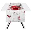 Excelsa Runner Merry Christmas, cm. 40 x 140, Cotone