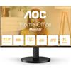Aoc Monitor PC 23.8 1920 x 1080 Pixel Full HD IPS 100 Hz Luminosità 250 cd/m2 Risposta 1 ms colore Nero - 24B3HA2