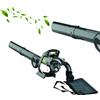 Avilia Soffiatore Aspiratore Tritafoglie a Scoppio 3in1, Ideale per Giardini - Motore 2 Tempi 25.4cc, Sacco 50L, Potente e Leggero, Impugnatura Antivibrante, 122x27x29cm