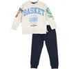 Chicco, Completo Tuta Bambina e Bambino, Felpa e Pantaloni, in Morbido Cotone Non Felpato, Ideale per Primavera e Autunno, Designed in Italy, Abbigliamento Bambine e Bambini
