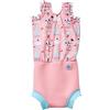 Splash About Happy Nappy Costume da Bagno con Pannolino da Bagno, Nina's Ark, 6-14 Mesi