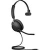 Jabra Evolve2 40 SE - Headset Mono cablato certificato per UC, con USB-C
