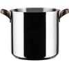 Alessi Pentola Edo D24 cm in Acciaio Inox
