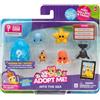 Adopt Me! AME0062 - Set di 6 personaggi subacquei - Set ufficiale con codice di gioco