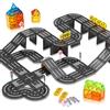 W WISE BLOCK Costruzioni Magnetiche Bambini, Blocchi stradali magnetici, STEM Giocattoli magnetici per bambini 3 4 5 6 7 8 anni ragazzo ragazza