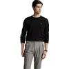 Ralph Lauren Maglione in cotone Slim Fit, Nero , XL