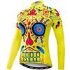 Weimostar Maglia da Ciclismo Manica Lunga Camicie da Mountain Bike da Donna Abbigliamento da Bicicletta da Corsa MTB Top da Donna Uniforme Autunno Autunno XL