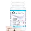 Q1 Q-Memory, Integratore Stanchezza Mentale Combatte Stress con Citicolina e Magnesio, Trattamento di 30gg in Compresse, 1500mg
