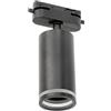 GTV - Faretto a binario SOLIS | Illuminazione a binario a 1 fase, GU10, max. 20 W, max. 250 V, 50/60 Hz, IP20, nero