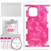 apgo SKIN BACK+SIDES RETRO+LATI Film Pellicola protettiva Protezione Posteriore per Apple iPhone 13 Pro Max, skin sticker film foil vinyl