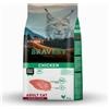Antica Farmacia Orlandi BRAVERY GATTO ADULTO STERILIZZATO POLLO 2 KG