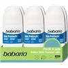 Babaria - Confezione da 6 deodorante per donna e uomo Roll On Skin Protect | Deodorante per bambini e adulti | Deodorante Deos Idratante | Protezione 48h | 100% Vegano