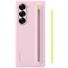Samsung S Pen Case Custodia con S Pen integrata e design sottile per Galaxy Z Fold6, Rosa