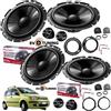 Pioneer Kit Casse Altoparlanti Pioneer TSG170C Anteriori e Posteriori per Fiat Panda 169