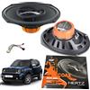 Hertz EvoTuning kit Casse Hertz Dcx 690 Coassiali 2 vie per JEEP RENEGADE 6x9 Front o Rear