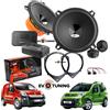 Hertz Kit 4 Casse Altoparlanti Hertz DSK 130.3 Anteriori 13 per Fiat Qubo Fiorino 225