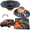 Hertz Kit Casse Altoparlanti HERTZ Ovali Anteriori o Posteriori 3Vie per JEEP Compass