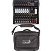 Italian Stage IS 2MIX8PRO Mixer Audio 8C+Multi FX Bluetooth + BAG2MIX8PRO Borsa
