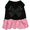 Mirage Pet Products Mirage Candy Cane Crossbones - Vestito per animali domestici, 20,3 cm, colore: Nero/Rosa
