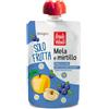 Baule Volante Fior di Loto Solo Frutta in doypack mela e mirtillo 100 g BIO
