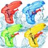 Toulifly Pistola ad Acqua per Bambini, Plastica Pistola Squirt, 4 Pezzi Pistole ad Acqua, Pistole ad Acqua Giocattolo, Mini Pistola Squirt ad Acqua per Bambini, Regalo per Feste di Ragazzi e Ragazze