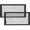 TrunkExpert Borsa universale in rete per bagagliaio con Chiusura in strappo, borsa organizer 20x40 cm, auto, con robuste strisce in Chiusura in strappo per auto, bagagliaio, rete per bagagli, 2 pezzi