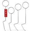 Multipick Dietrich Aghi di apertura per porta, set di 4 pezzi, con istruzioni professionali su DVD (lingua italiana non garantita)
