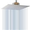 Voolan Soffione Doccia a Pioggia Voolan con Filtro, Soffione Grande da 30cm ad Alta Portata in Acciaio Inossidabile 304, Soffione a Cascata con Filtro per Acqua Dura, Versione Aggiornata