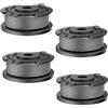 MAOZHOU Bobina Filo Tagliabordi,4 Pezzi F016800569 F016800385 Bobina Ricambio per Bosch Tagliabordi a Batteria,Bobine Filo Compatibile con Bosch Art 23 SL 26 SL EasyGrassCut 18 23 26 18-230 18-260