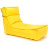 Ecopuf Camel - Pouf a Sacco Chaise Longue - Puff Poltrona Sacco per Esterno Impermeabile con Poggiatesta Poggiapiedi rimovibile - Poltrona a Sacco lettino in Poliestere Oxford 600D Waterproof