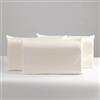 DEGHI Guanciale cervicale sfoderabile 42x67 cm in Memory Simple con rivestimento Aloe h 8 -10 cm - Flaneur
