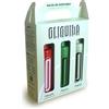Caviaroli Salsa Piparra + Salsa Chipotle + Salsa a base di olive verdi. Confezione composta da 3 salse Gourmet in un contenitore da 100ml ciascuna. OLIQUIDA è una nuova salsa creata per gli amanti delle olive.