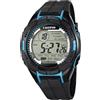 CALYPSO Orologio Uomo K5627/2 Digital For Man cassa di Gomma Multicolore cinturino in Gomma Nero