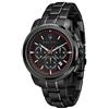 Maserati Orologio da uomo, Collezione Successo, cronografo, in acciaio e PVD nero - R8873621014