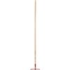 Fiskars Rastrello a Rosa con 14 Punte, Classic, Lunghezza: 170 cm, Larghezza: 23 cm, Legno/Metallo Certificato FSC, Rosso, 1077121