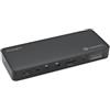 Kensington SD5920T EQ Thunderbolt 4 Quad 4K Hybrid Dock con tecnologia DisplayLink, lettori di schede SD e Micro SD, ricarica da 100 W, porte Ethernet e USB-A e USB-C 3.2 (K35234EU)