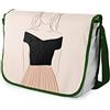 Bonateks Frgcsb108966-h, La Borsa della Scuola Unisex-Bambini e Ragazzi, Multicolore