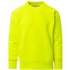 PAYPER Mistral+ Felpa da Uomo a Manica Lunga Girocollo, Colore: Giallo Fluo, Taglia: XL