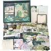 Draupnir 350 Pezzi Aesthetic Scrapbook Accessory Set, Bullet Junk Journal Set con Accessori per Scrapbook Journaling, Quaderno a Griglia A6, Regalo fai da te per Ragazzi e Bambini - Foresta