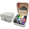 JYC CREATIVE Kit Scatola da Cucito, Cucitrice Portatile, Kit Fili da Cucito, Scatola da Cucito per Lavori Artigianali, Cucitrice Completa, Cucitrice di Base, (Menta)