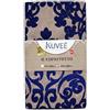 Riad Arredo Telo Arredo Copridivano Copriletto Grandfoulard Fantasia Damascato - Lenzuolo Copritutto Multiuso Salvadivano Elegante (Blu, 1 Piazza - 175x280 cm)