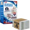 TAILI Cube Sottovuoto Vestiti da Viaggio 8 PCS, Misura Media (50 x 30 x 65 CM), sottovuoto da viaggio per Valigie e Bagagli,vacuum bags