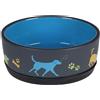 Antica Farmacia Orlandi FLAMINGO CANE CIOTOLA IN CERAMICA "CORI" ANTISCIVOLO 14x5,5 CM 500 ML
