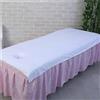 Highdi Lenzuolo per Lettino da Massaggio, Lenzuolo Coprilettino Spa, con Foro per Il Letto, Copri Lettino da Massaggio Tessuto per Massaggi nei Saloni di Bellezza (80 * 180cm,Bianco)