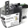 Cartridgeify LC421XL - Cartucce d'inchiostro compatibili con Brother LC-421 LC421XL nero (1 x nero), per DCP-J1050DW MFC-J1010DW DCP-J1140DW