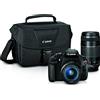 Canon EOS Rebel T5 + EF-S 18-55mm f/3.5-5.6 III + EF 75-300mm f/4-5.6 III Kit fotocamere SLR 18 MP CMOS 5184 x 3456 Pixel Nero